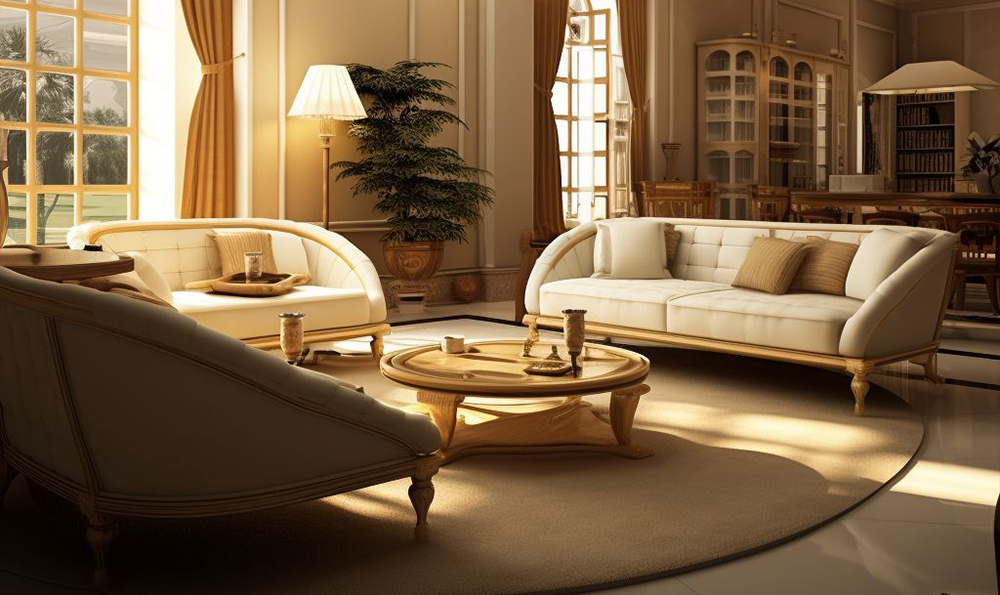 卡座沙发实木：舒适与质朴的完美结合