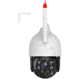360室外防水摄像头2k高清智能家用无线网络监控全景云台户外球机